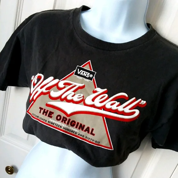 Vintage Vans Off the wall classic logo cotton tshirt - Picture 1 of 11